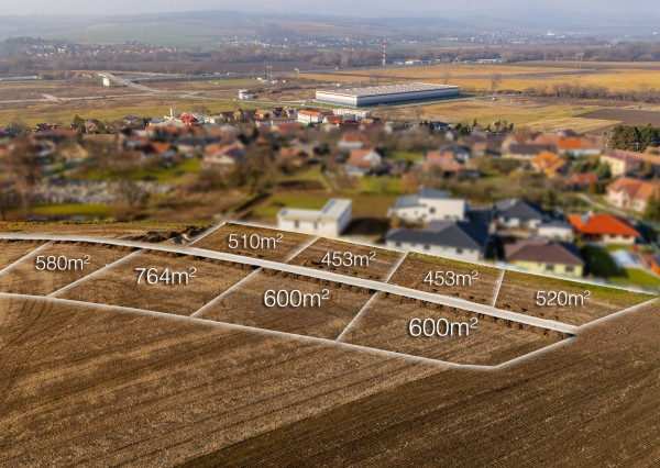 Stavebné pozemky v obci Nová Polhora